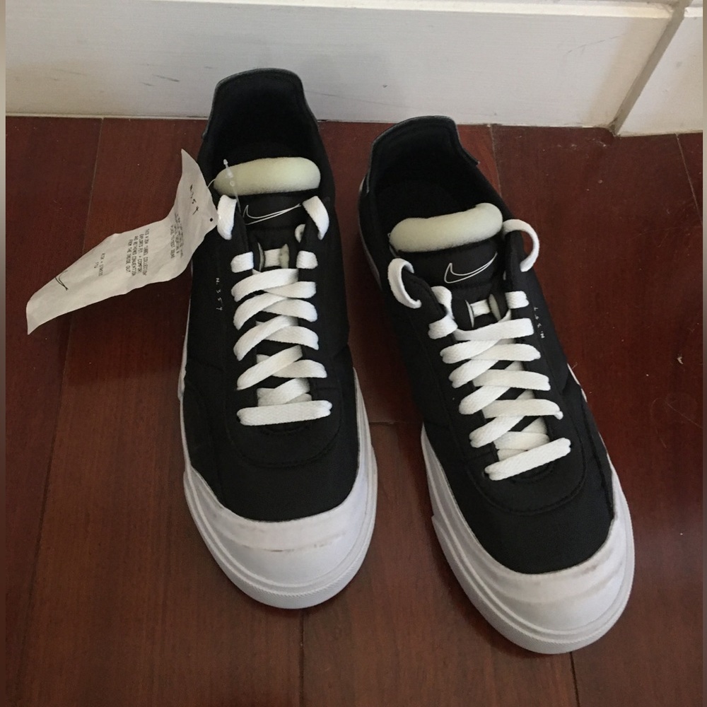 NWT Nike Drop Type LX Unfinished Black White N354 New Mens Shoe - Picture 6 of 9